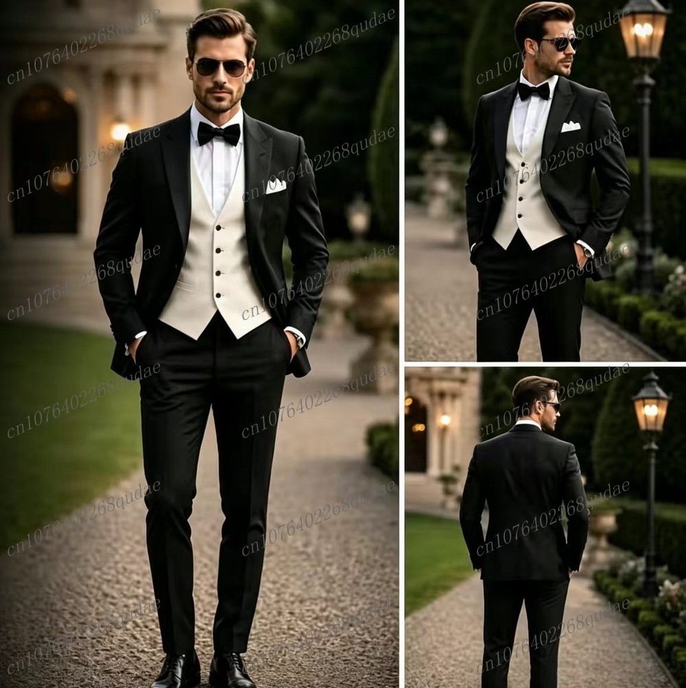Формальный черно-белый мужской – обзор и цена Men Formal Wear Black And White