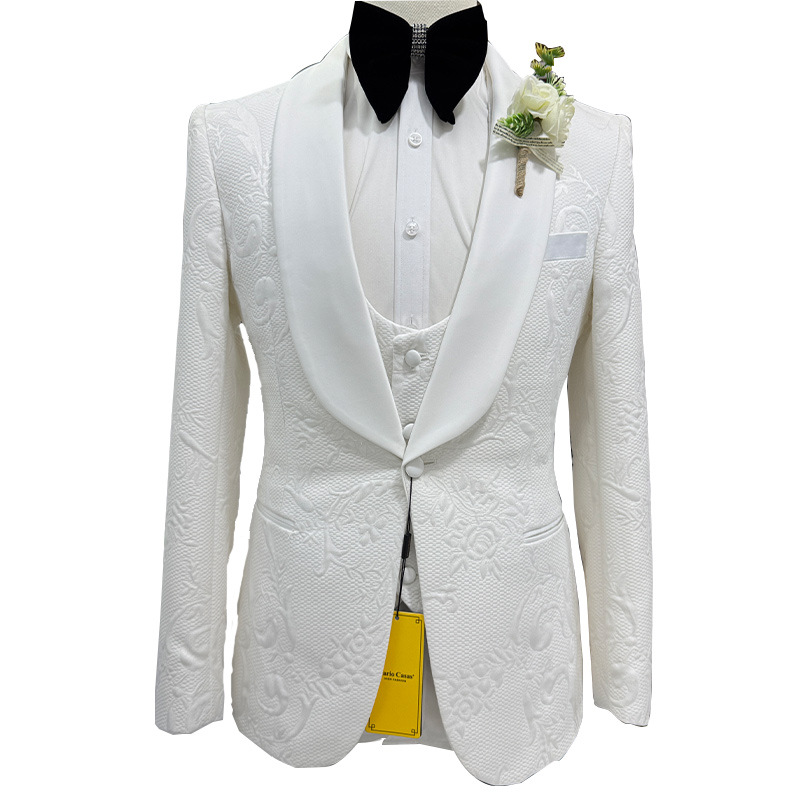 Мужской свадебный костюм белог – обзор и цена Men Formal Wear Black And White