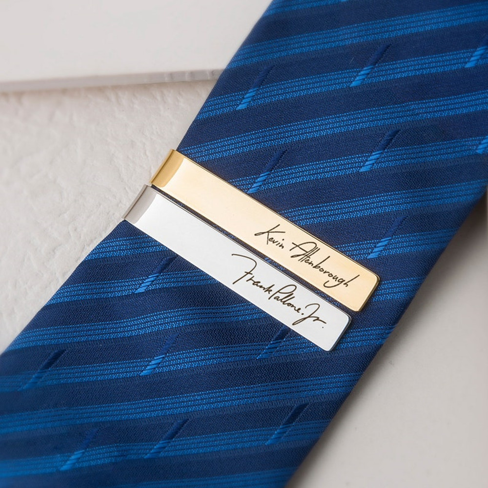 Персонализированные именные За – обзор и цена Tie Bar Clip