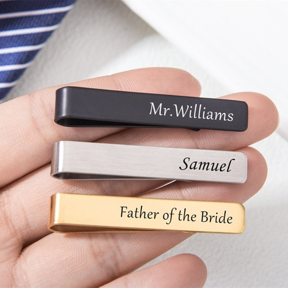 Персонализированные именные За – обзор и цена Tie Bar Clip