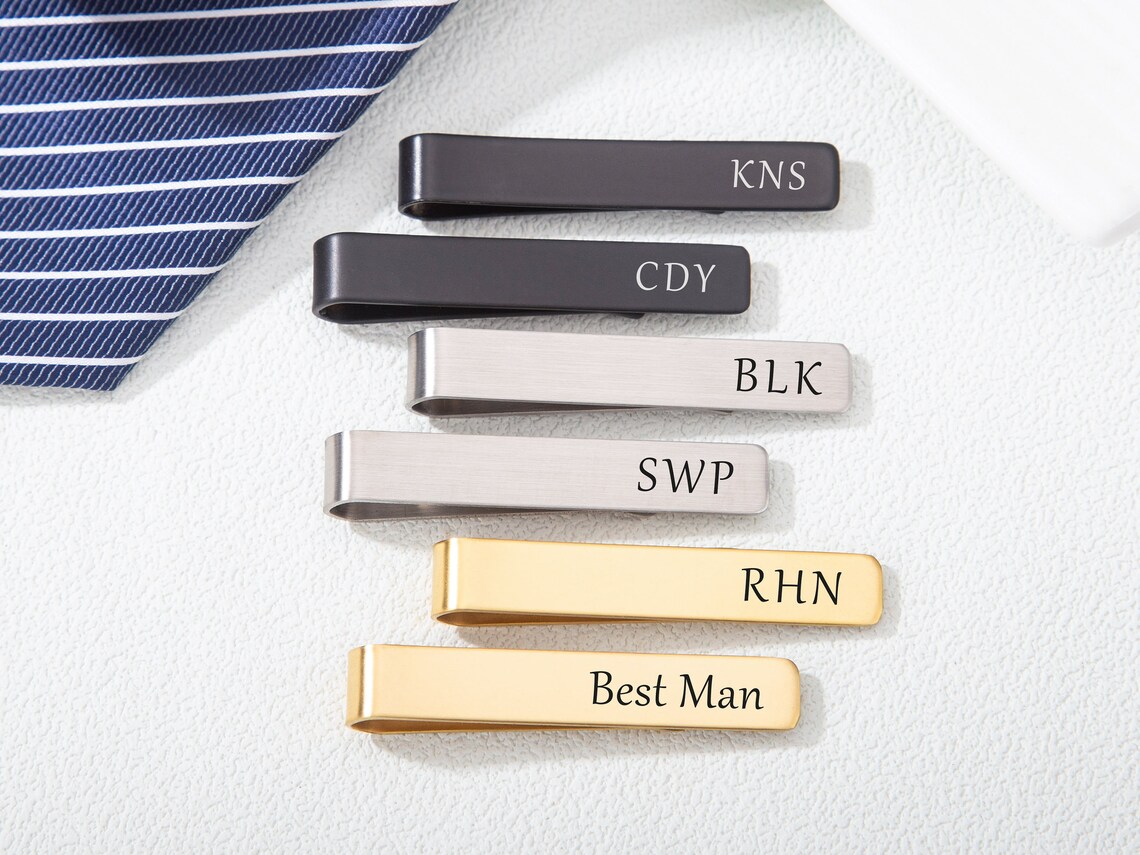 Персонализированный зажим для  – обзор и цена Tie Bar Clip
