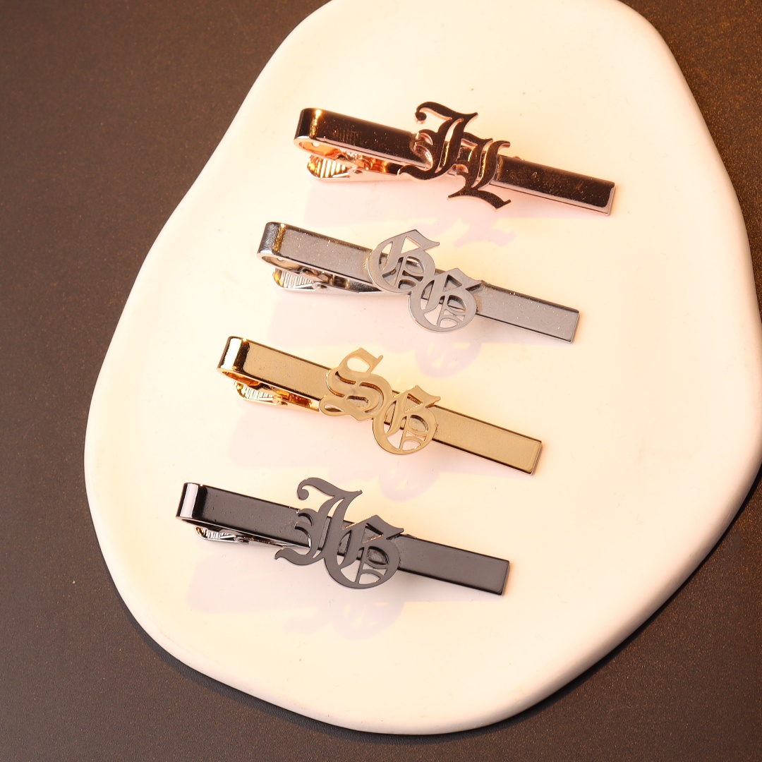Пользовательское имя, инициалы – обзор и цена Tie Bar Clip