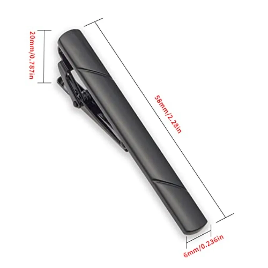 Набор из 4 зажимов для галстук – обзор и цена Tie Bar Clip